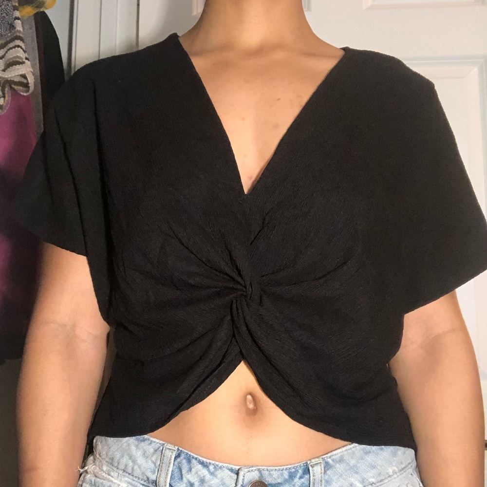Zara Twist Crop Top